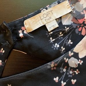 LOFT long sleeve blouse